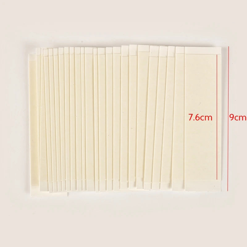 ACCESSORIES 72 Pcs/Lot Super Strong Fixed Hair Tape Adhesive Extension Double-Sided Tape For Toupee Lace Wig Film Waterproof Sweat