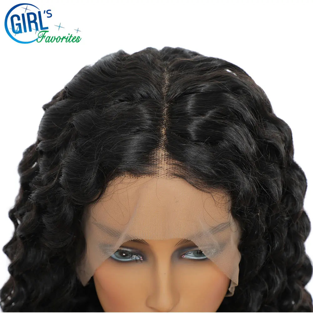 Lace wigs Hd 13x4 Lace Frontal Wig Brazilian Weave Natural Wave Human Hair Wig 250 Density Wig For Black Women silk base lace wigs