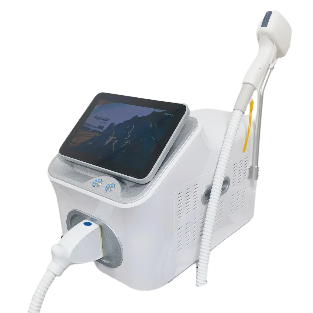 Sale 2026 4000W Soprano Diode Ice Titanium Laser Hair Removal Machine with 4 Wavelengths Alexandrite Hair Removal Device