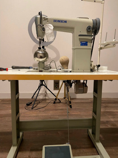 Professional Wig Making Machine Industrial Post Bed Hair Weft Sewing Machine Heavy Duty for Hair Stylist Salon Bundles