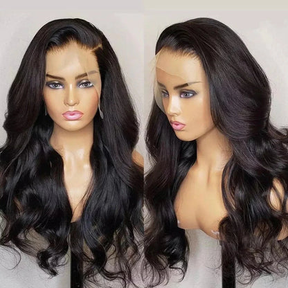 Lace wigs 32 Inch Body Weave Human Hair Wig 13x4 Lace Frontal Wig Raw Indian Hair Body Wave Wig For Black Women Transparent Lace Wigs