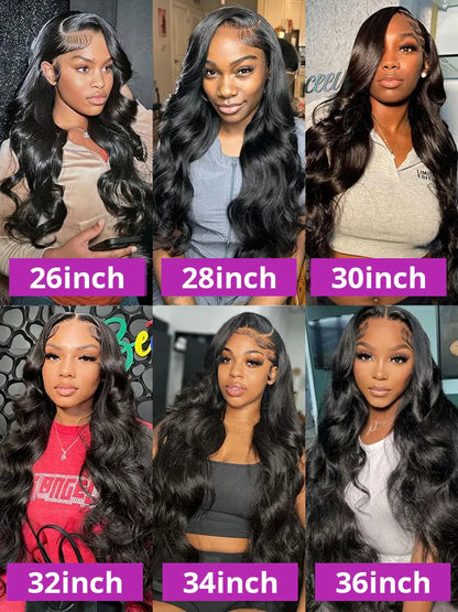 Lace wigs Body Wave Lace Frontal Wig Glueless Human Hair Ready to Wear Go 7X5 13X4 HD Lace Front Human Hair Wig For Women Local delivery