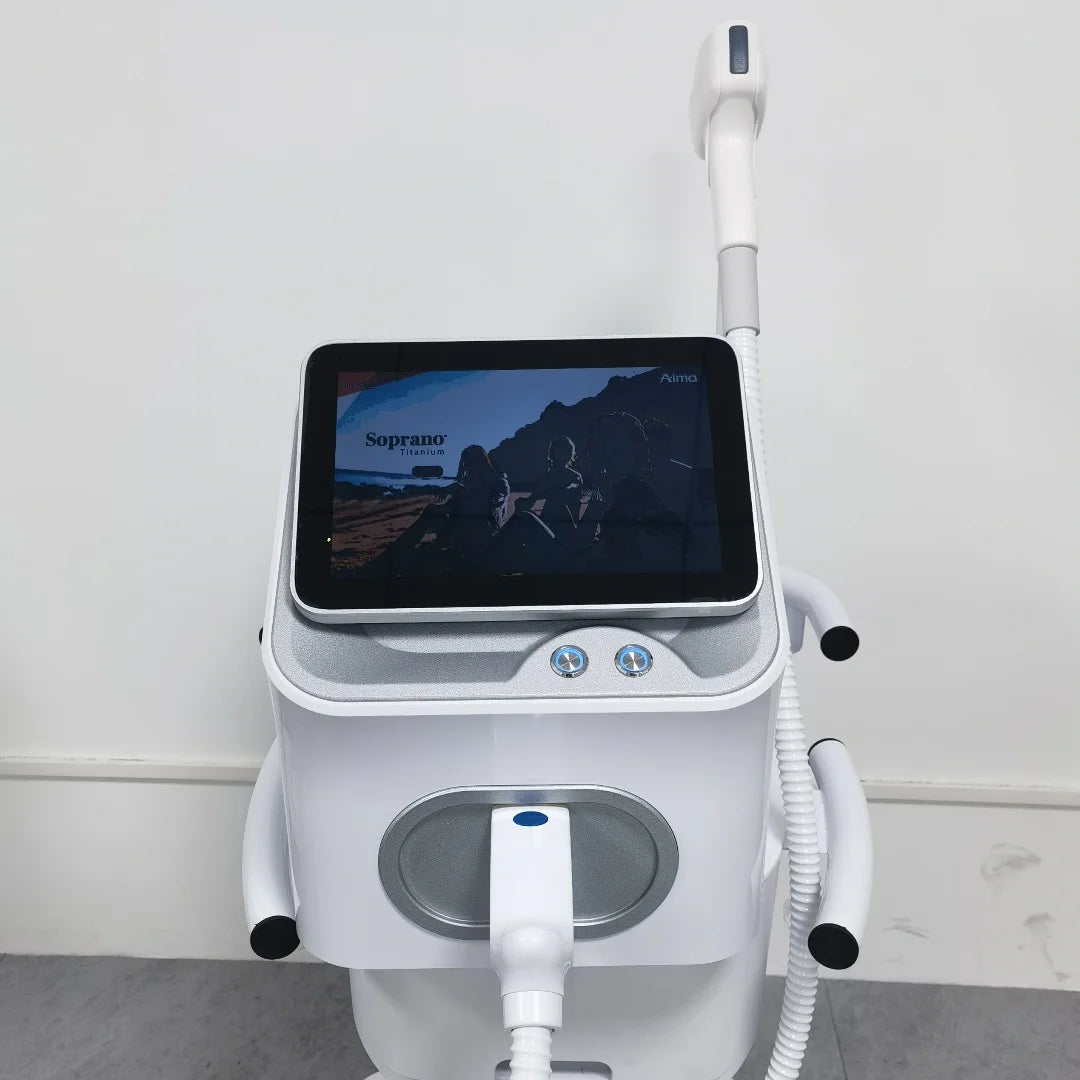 Sale 2026 4000W Soprano Diode Ice Titanium Laser Hair Removal Machine with 4 Wavelengths Alexandrite Hair Removal Device