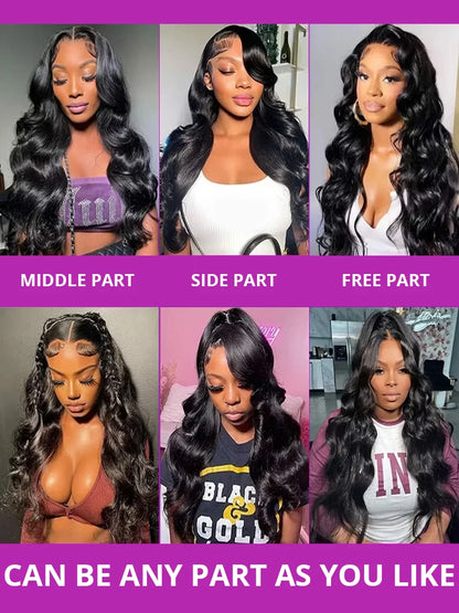 Lace wigs Body Wave Lace Front Wig Brazilian 13x4 HD Lace Frontal Wig Glueless Wig Human Hair Ready to Wear Go For Women Local delivery